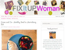 Tablet Screenshot of fixitupwoman.com